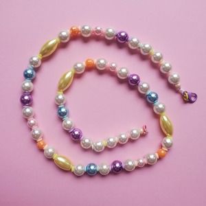 Sunday Funday - Pastel 90s Inspired Handmade Multicolored Beaded Necklace